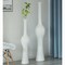 Uniquewise Tall Floor Vases for Entryway, Elegant White Ceramic Tall Vase, 2PK QI004041.2 - alternate 1
